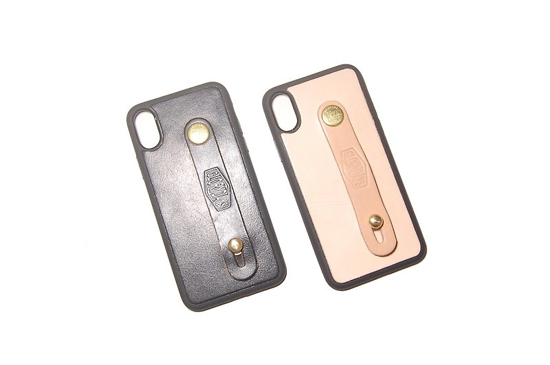 iPhoneX case - iPhoneX 防手滑手机壳 - 手机壳/手机套 - 真皮 黑色