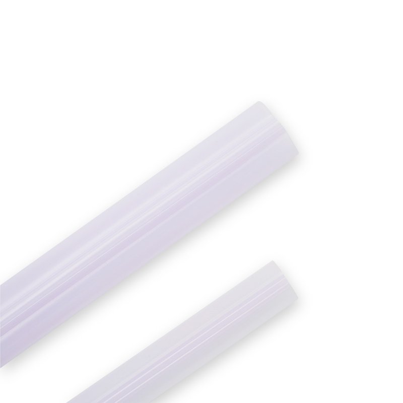 【吸吸管】-Trans-Violet-  打开清洗、卷曲收纳、直接戳膜好方便 - 环保吸管 - 塑料 紫色