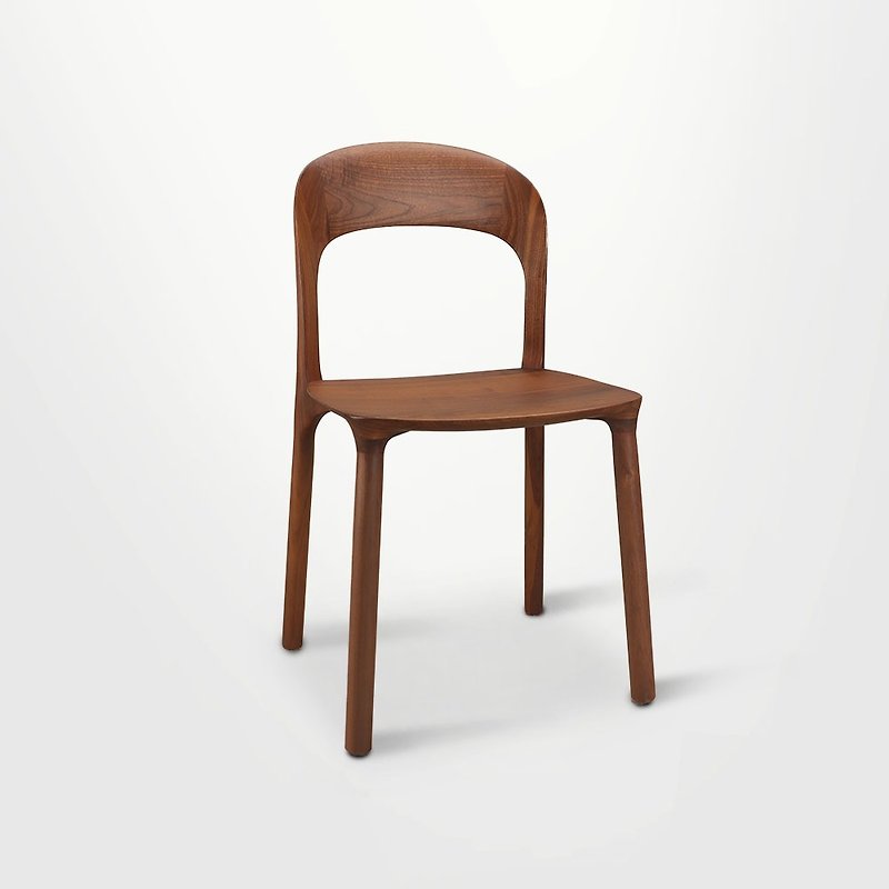 Bailey 北美胡桃木餐椅 实木椅 - 椅子/沙发 - 木头 