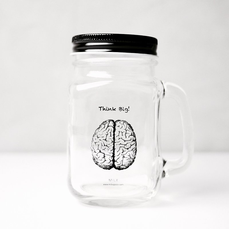 大脑罐 - 茶具/茶杯 - 玻璃 透明