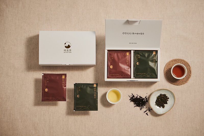 双享组合 - 醇韵红茶 & 清香乌龙 (茶包14入装) - 茶 - 新鲜食材 多色