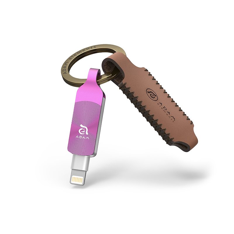 iKlips DUO+ 苹果iOS USB3.1旋转随身碟 32G 紫4714781445283 - U盘 - 其他金属 紫色