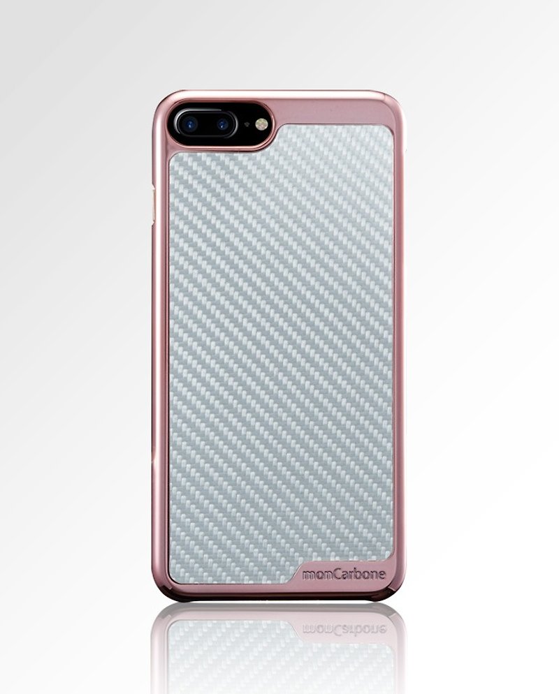 KHROME 碳纤维保护壳 for iPhone SE – 玫瑰金/碳纤银 - 手机壳/手机套 - 聚酯纤维 粉红色