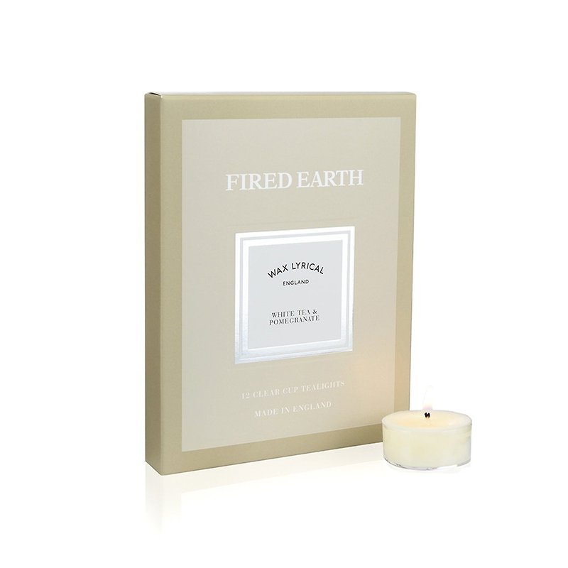 英伦蜡烛FIRED EARTH系列 白茶与柚子 12入小蜡烛 - 蜡烛/烛台 - 压克力 