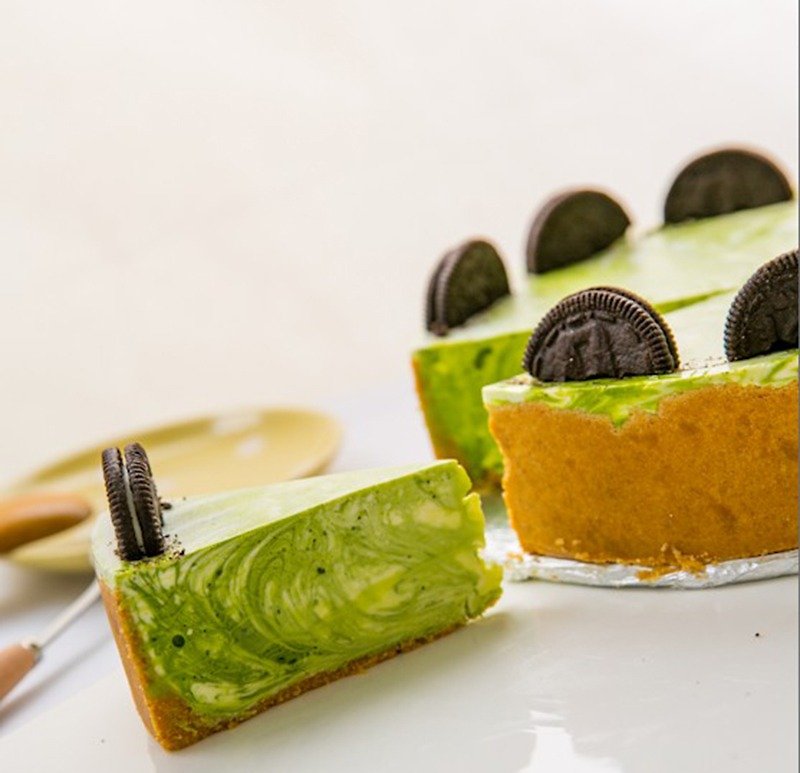 鹿儿岛抹茶生奶酪蛋糕 - 蛋糕/甜点 - 新鲜食材 绿色
