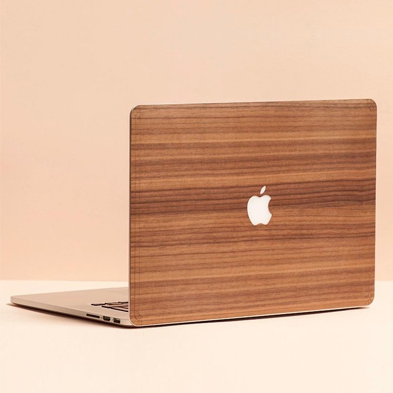 【预购】Mac 原木保护贴/核桃木 - 平板/电脑保护壳 - 木头 咖啡色