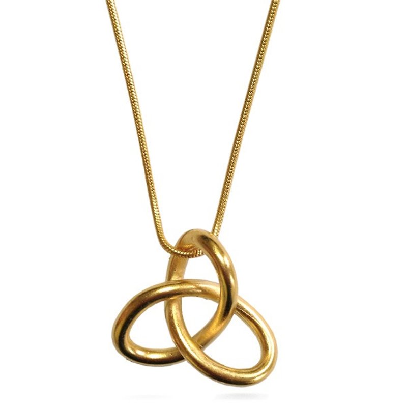 戈尔迪乌姆之结项链 - 项链 - 其他金属 金色