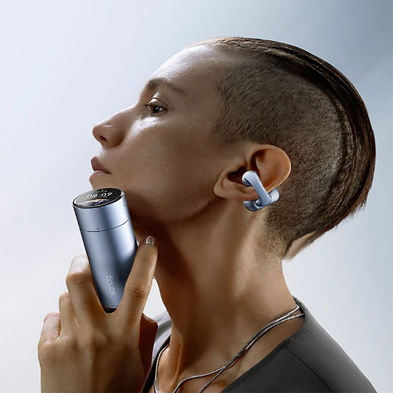 【免运】塞那s10蓝牙耳机无线高品质气骨传导不入耳运动高端耳夹 - 耳机 - 其他材质 多色