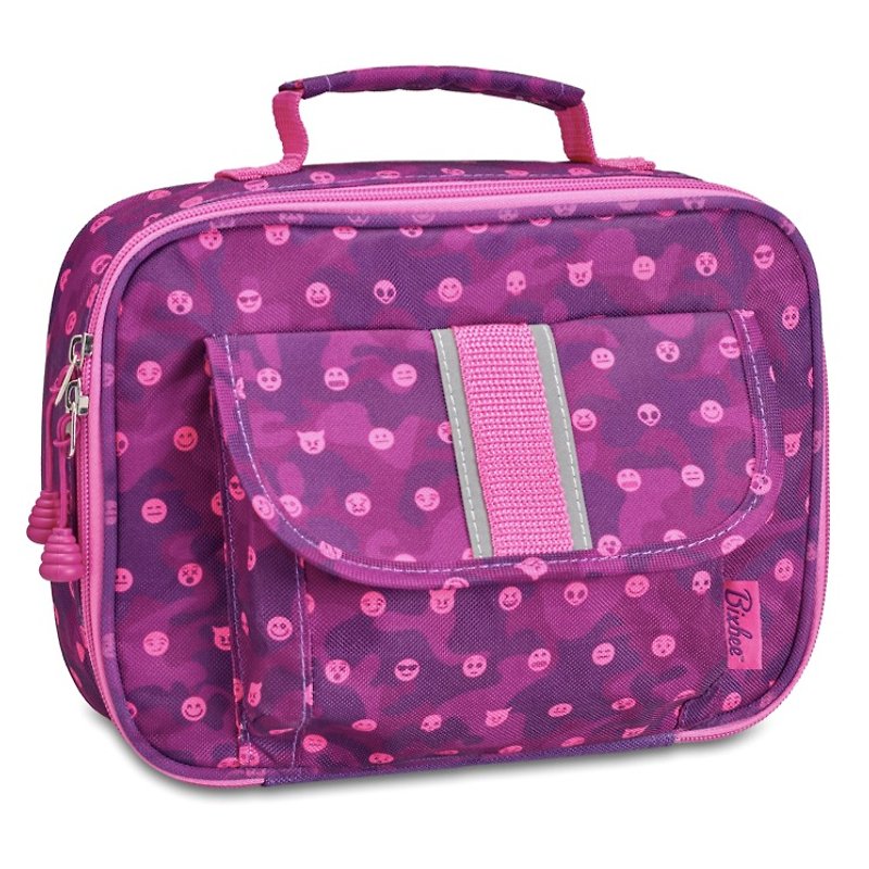 美国Bixbee Amazon限定版-表情符号缤纷紫保温餐袋 - 手提包/手提袋 - 聚酯纤维 紫色