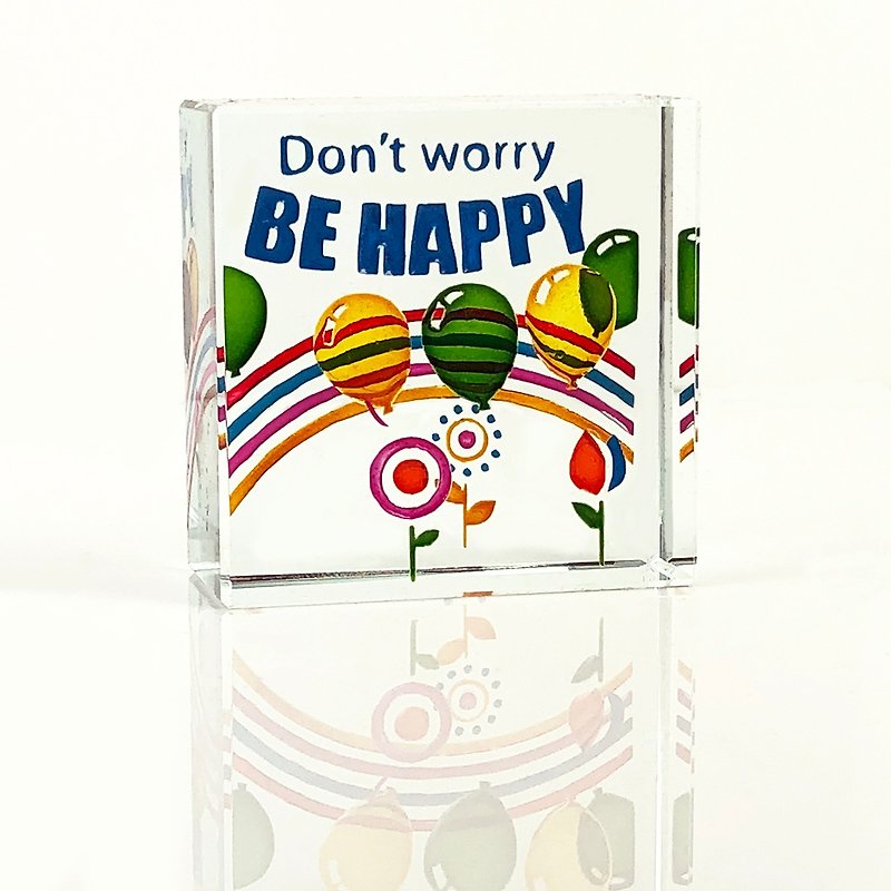 环保玻璃心意方块 Happy Everyday - 摆饰 - 玻璃 