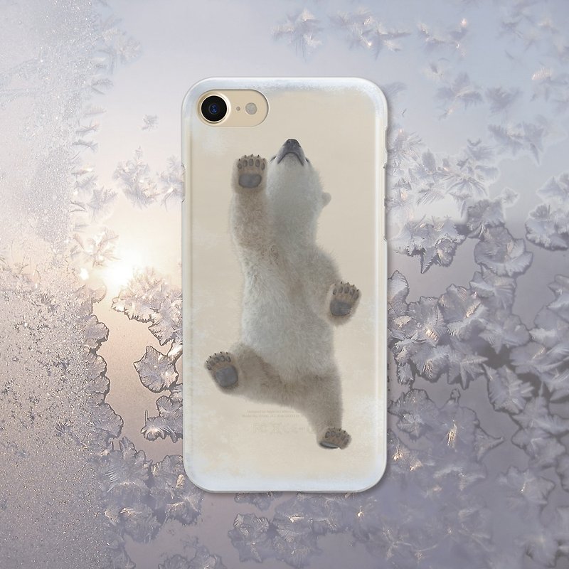 北极熊-如履薄冰-防摔透明软壳- iphone 系列 , Samsung, Android - 手机壳/手机套 - 塑料 透明