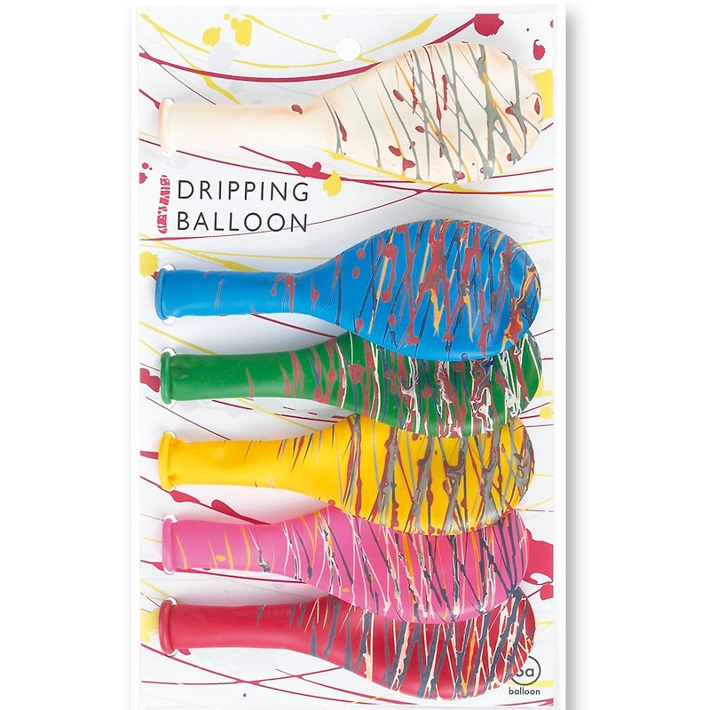 日本制手工气氛气球-滴纹气球 (M) - 摆饰 - 橡胶 多色