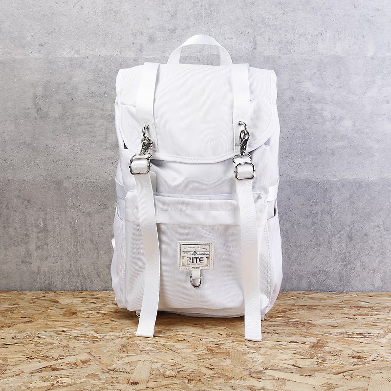 2016RITE 军袋包(L)║尼龙白║ - 后背包/双肩包 - 防水材质 白色