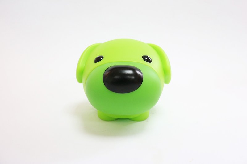 my Dog我的狗狗-存钱筒 扑满 摆饰-青苹果绿 - 储蓄罐 - 塑料 绿色