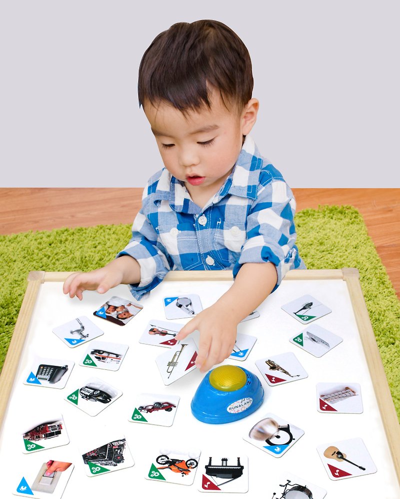 【亲子桌游】声音点点名(生活版) | 听力训练 儿童节礼物 - 玩具/玩偶 - 塑料 蓝色