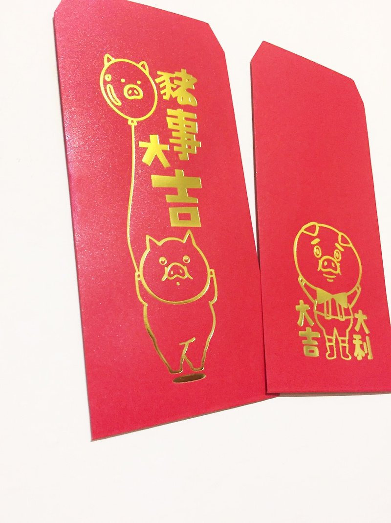 Panda杂货铺 红包袋 六入一组 - 红包/春联 - 纸 红色