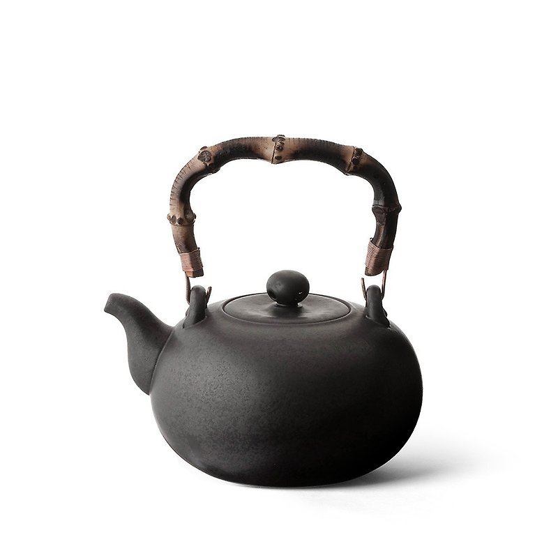 陶作坊│黑陶三式烧水壶 - 茶具/茶杯 - 陶 黑色