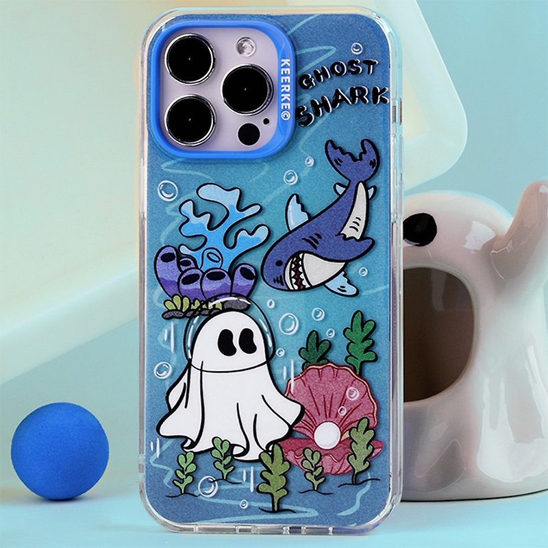 海底世界鲨鱼 小幽灵 iPhone 手机壳 - 手机壳/手机套 - 其他材质 