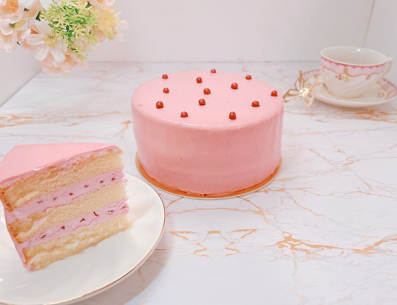 柠檬奶霜蛋糕/草莓奶霜蛋糕组 - 蛋糕/甜点 - 新鲜食材 多色