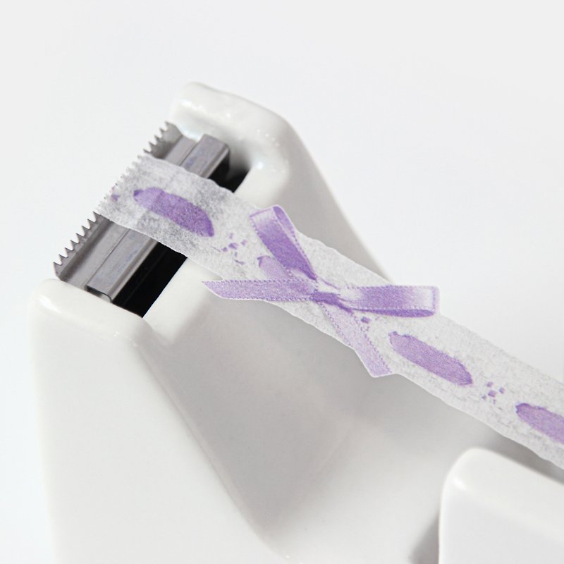 孔眼蕾丝模切屏蔽胶带|紫色丝带 - 纸胶带 - 纸 紫色