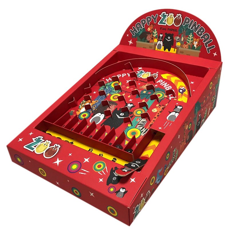 Pinball可爱弹珠台 | 最后12台 自玩送礼皆宜 小朋友最爱 - 桌游/玩具 - 纸 红色