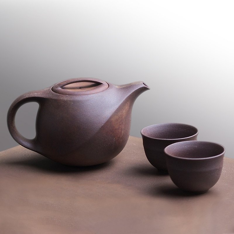 不二堂│丝路茶壶茶杯组 (岩矿) - 咖啡壶/周边 - 其他材质 咖啡色
