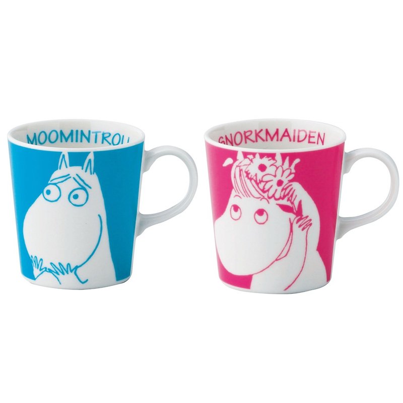 MOOMIN噜噜米-表情系列对杯(噜噜米&可儿) - 咖啡杯/马克杯 - 陶 