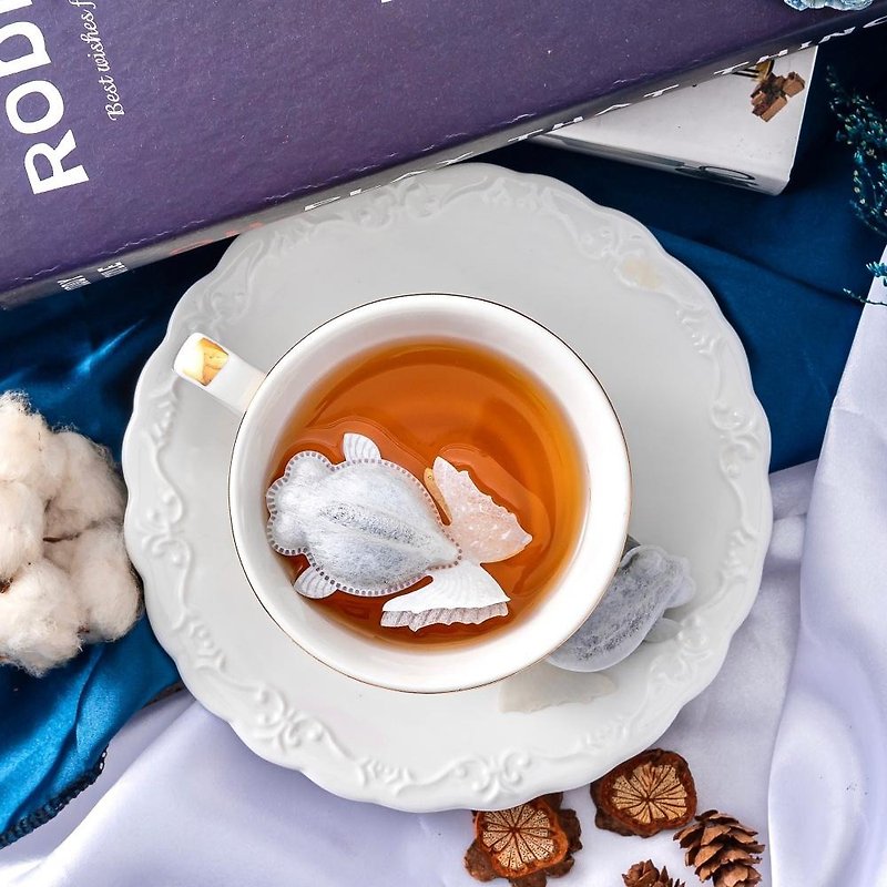 金鱼茶包【卢哈娜】独享包 (10包入) 英式红茶 伴手礼 茶叶 - 茶 - 植物．花 