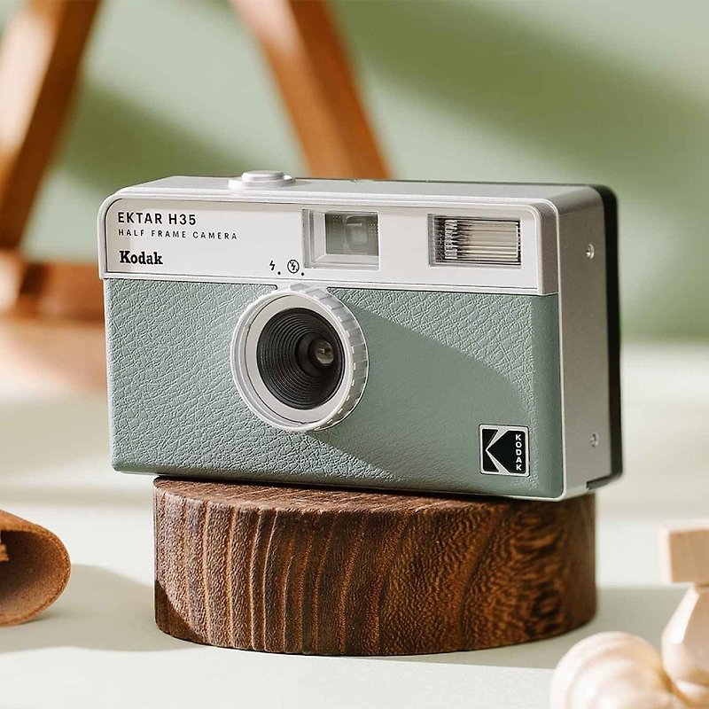 【Kodak 柯达】复古底片相机 Kodak Ektar H35 绿色 半格机 - 相机 - 塑料 绿色