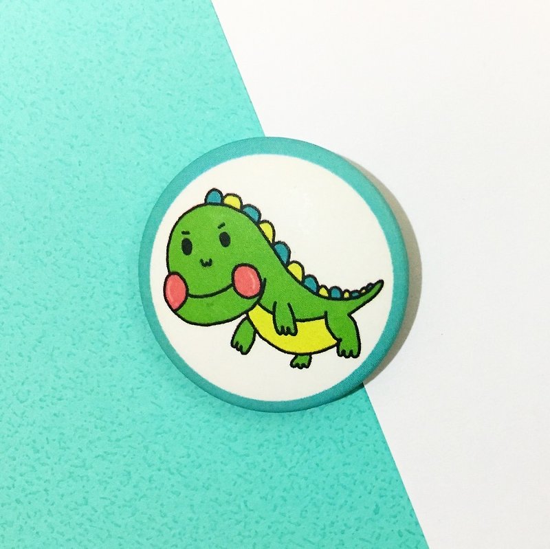 小恐龙胸章徽章 - 徽章/别针 - 塑料 