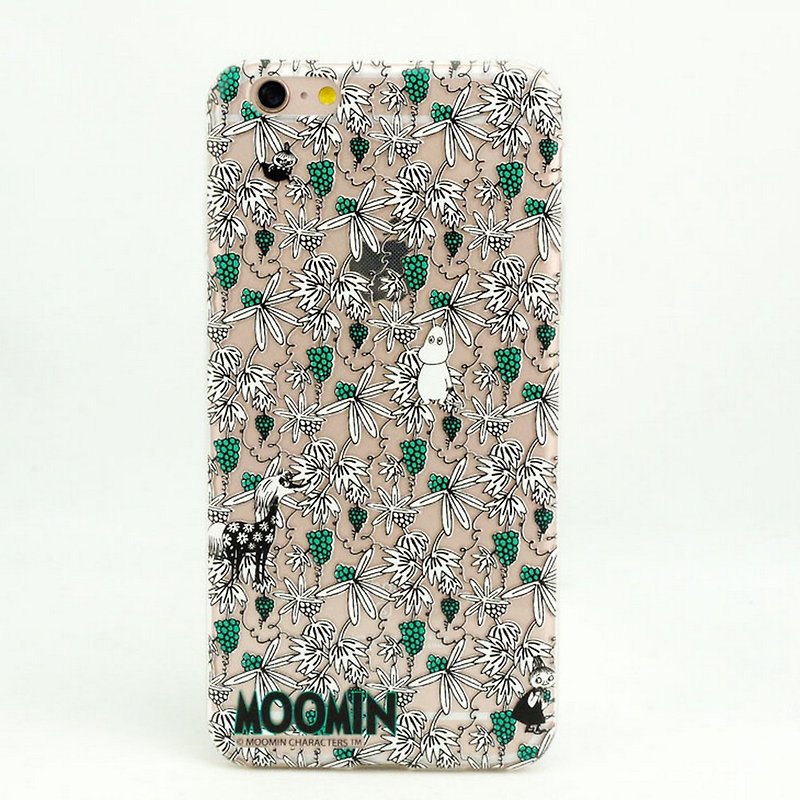 Moomin授权-空压壳手机壳【躲猫猫(绿葡萄)】 - 手机壳/手机套 - 硅胶 绿色