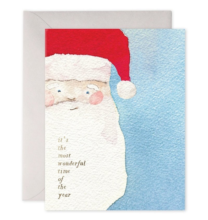 圣诞老公公圣诞卡片 - 卡片/明信片 - 纸 