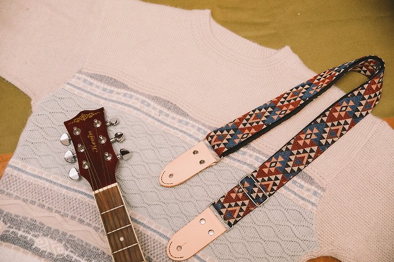 微笑吉他背带 //圣诞袜// Guitar strap - 吉他配件 - 其他材质 