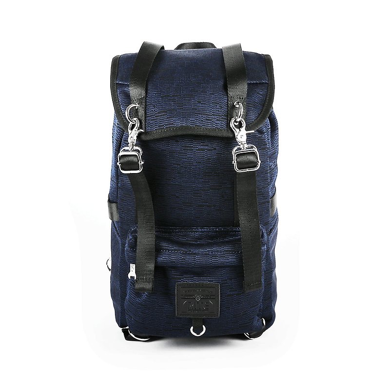 2016RITE 军袋包(M)-飞梭黑蓝 - 后背包/双肩包 - 其他材质 蓝色