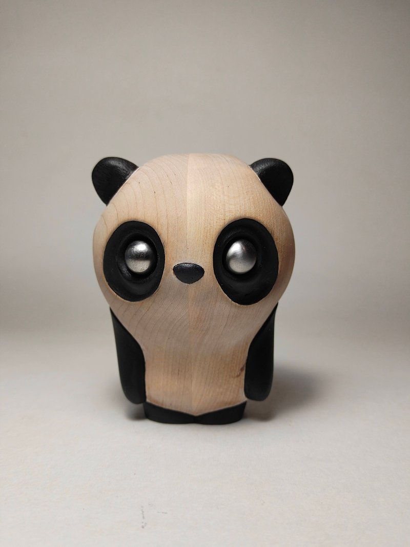Panda - 玩偶/公仔 - 木头 