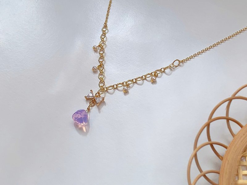 甜梦 | 项链 - 项链 - 半宝石 紫色