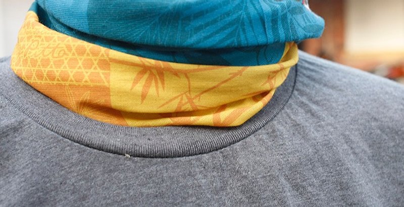 八色鸟Primaloft头巾 - 其他 - 聚酯纤维 黄色