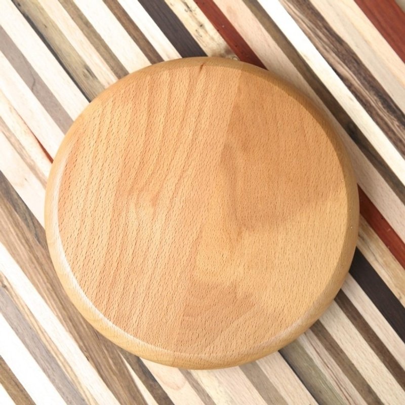 加厚版 原木隔热锅垫 - 餐垫/桌巾 - 木头 咖啡色