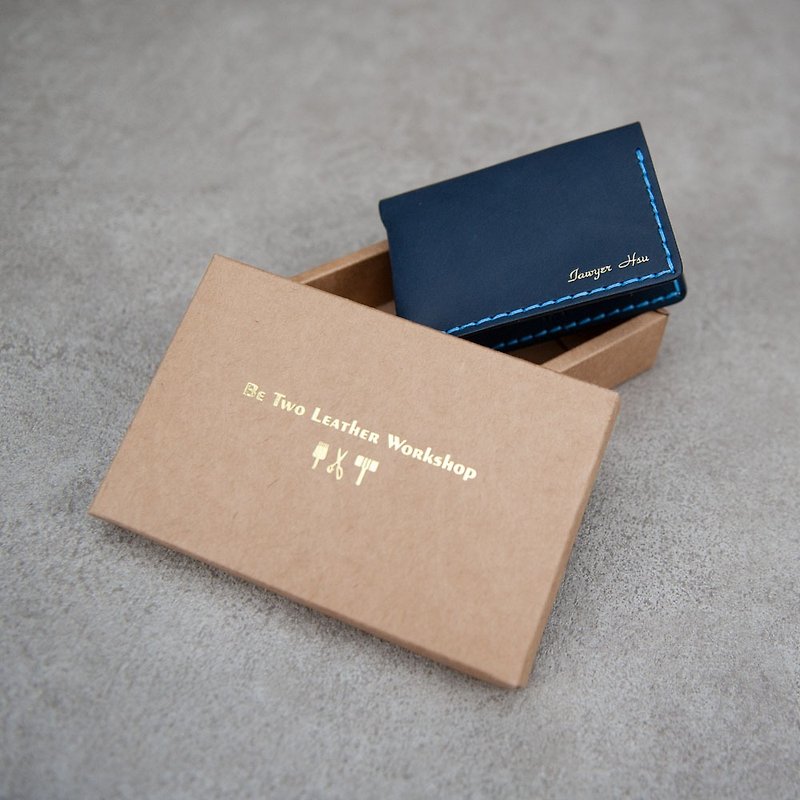 名片夹 卡夹 皮夹 定制化 生日礼物 烫金 名片盒 真皮 礼物 - 名片夹/名片盒 - 真皮 多色