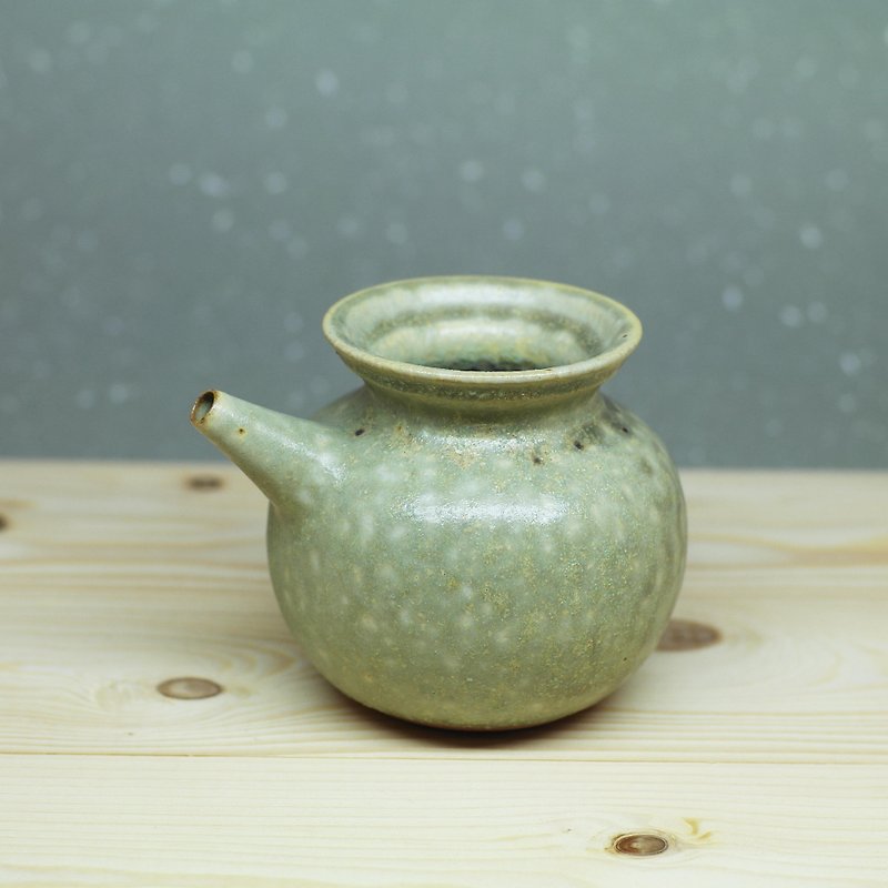 灰釉圆型炮管嘴茶海、公道杯、匀杯 手作陶艺 茶道具 - 茶具/茶杯 - 陶 