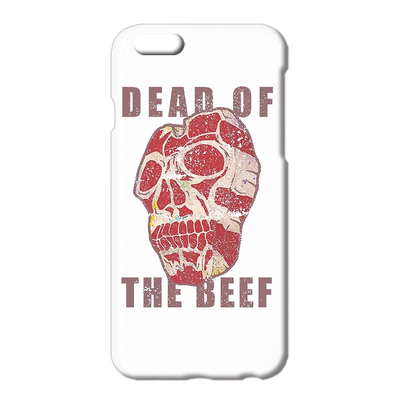 iPhone ケース / skull beef - 手机壳/手机套 - 塑料 白色