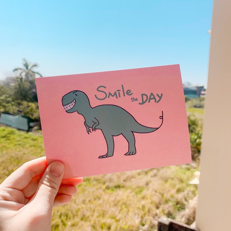 Smile the Day Enjoy Your Life / 明信片 - 卡片/明信片 - 纸 