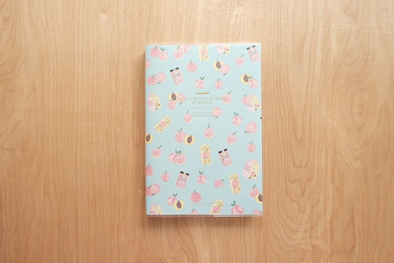PLANNER A5 (Monthly&Weekly) : PEACHFUL - 笔记本/手帐 - 纸 绿色