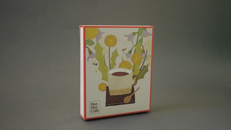 综合豆款"晨光序曲"联名插画家米力 挂耳包组 - 咖啡 - 新鲜食材 咖啡色