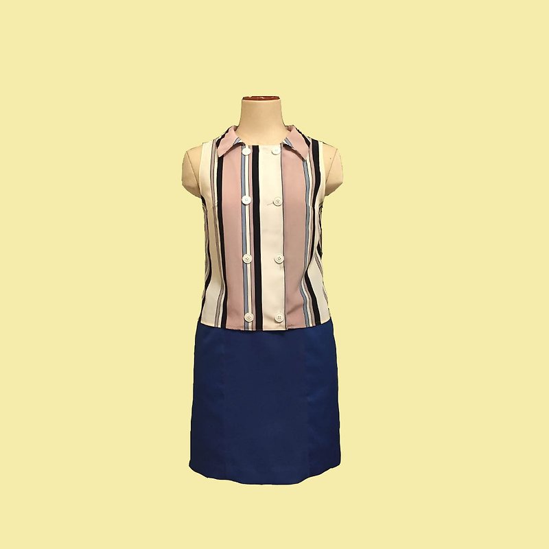 retro blouse lorna - 女装衬衫 - 聚酯纤维 多色