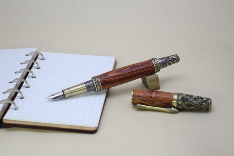 典藏皇家钢笔  原木钢笔 - 钢笔 - 木头 