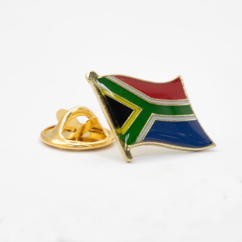 SOUTH AFRICA  南非 国徽别针 金属饰品 国旗别针 国徽胸章 国旗 - 胸针 - 其他材质 多色