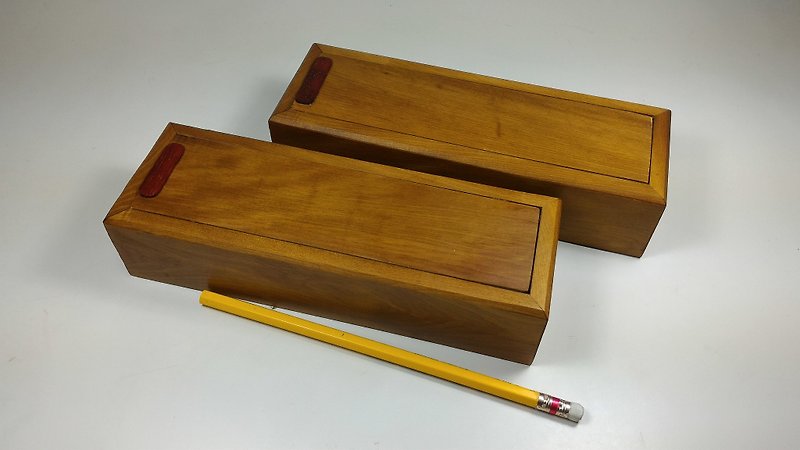 台湾肖楠木笔盒 - 铅笔盒/笔袋 - 木头 