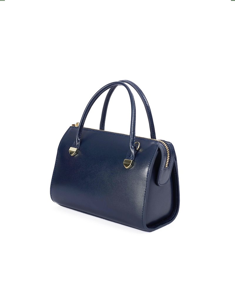 MARTINEZ Bag|阿根廷真皮|深蓝色|斜背包|侧背包|手提包|圣诞礼物 - 手提包/手提袋 - 真皮 蓝色