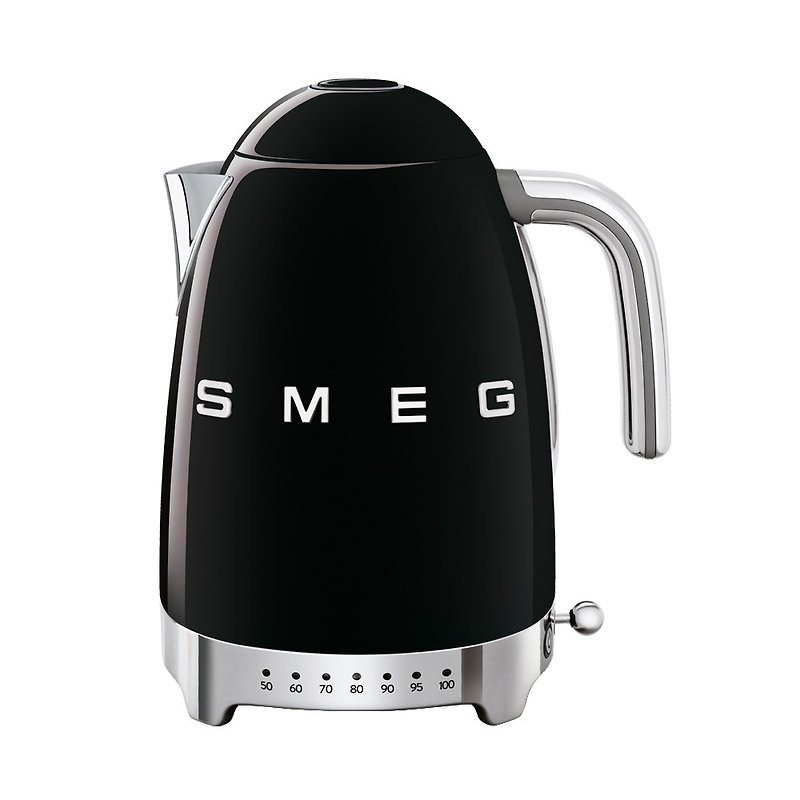 【SMEG】意大利控温式大容量1.7L电热水壶-耀岩黑 - 厨房家电 - 其他金属 黑色